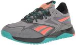 Reebok Nano X2 Tr Sneakers - Grey/Black/Teal, Size 11