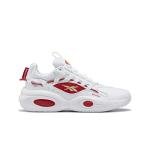 Reebok Unisex Mid Basketball Sneaker, White/Blue/Gold, Size 9.5