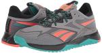 Reebok Nano X2 Tr Sneakers - Grey/Black/Teal, Size 11