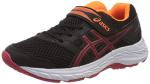 Asics Kids Contend 5 PS Running Shoe, Black/Red