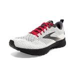 Brooks Revel 4 Men’s Running Shoes - White/Black/Red