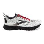 Brooks Revel 4 Men’s Running Shoes - White/Black/Red