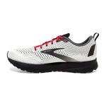 Brooks Revel 4 Men’s Running Shoes - White/Black/Red