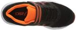 Asics Kids Contend 5 PS Running Shoe, Black/Red
