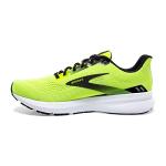 Brooks Launch 8 Men's Running Shoe, Black White