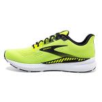 Brooks Launch GTS 8 Men's Running Shoes, Black/White