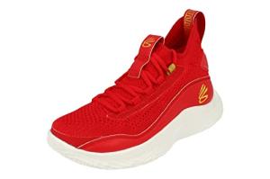 Under Armour Curry 8 CNY GS Basketball Sneakers