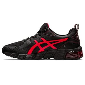 ASICS Men's Gel-Quantum 180 6 Sneakers, Black/Red
