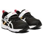 ASICS Kids Contend 6 Running Shoes, Black/Gold