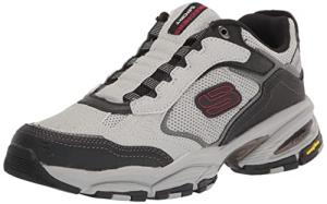 Skechers Vigor 3.0 Men's Loafers, Grey Black