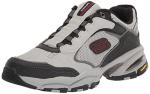 Skechers Vigor 3.0 Men's Loafers, Grey Black