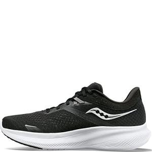 Saucony Men's Ride 16 Black/White Running Shoe