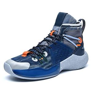 Men's High Top Basketball Sneakers Navy Size 10.5