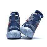 Navy High Top Basketball Sneakers for Men