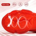 Red High-Top Basketball Sneakers for Kids