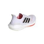 adidas Ultraboost 21 Women’s Running Shoe - White/Black/Solar Red
