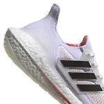 adidas Ultraboost 21 Women’s Running Shoe - White/Black/Solar Red