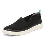 Black Knit Platform Sneakers with Arch Support