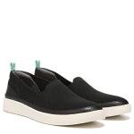 Black Knit Platform Sneakers with Arch Support