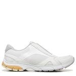 White Slip-On Sneakers with Orthotic Arch Support