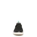 Black Knit Platform Sneakers with Arch Support