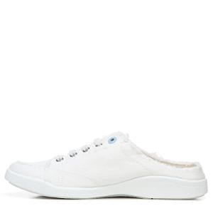White Canvas Slip-on Sneaker for Women by Vionic