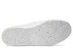 White Canvas Slip-On Sneakers for Women