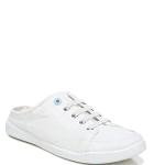 White Canvas Slip-on Sneaker for Women by Vionic