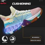 ASHION Men's Ice Blue Basketball Sneakers - 8.5