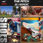 ASHION Men's Ice Blue Basketball Sneakers - 8.5