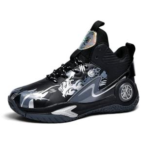 Black Non-Slip Basketball Sneakers by Ucilxi