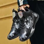 Black Non-Slip Basketball Sneakers by Ucilxi