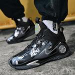 Black Non-Slip Basketball Sneakers by Ucilxi