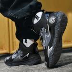 Black Non-Slip Basketball Sneakers by Ucilxi