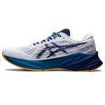 ASICS Men's NOVABLAST 3 Running Shoes - White/Ocean