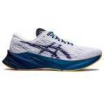 ASICS Men's NOVABLAST 3 Running Shoes - White/Ocean