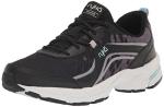RYKA Women's Imagine Black Sneakers, Size 6 UK