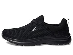 Ryka Whim Black Fabric 9.5 B (M)
