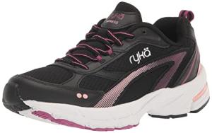 Ryka Women's Impress Walking Shoe Sneaker, Black, 9 Wide