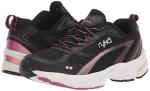 Ryka Women's Impress Walking Shoe Sneaker, Black, 9 Wide