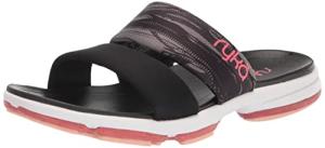 Ryka Women's Diva Slide Sandal, Black, 7