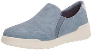 Ryka Women's Paola Slip-On Sneaker, Denim Blue Snake, 10