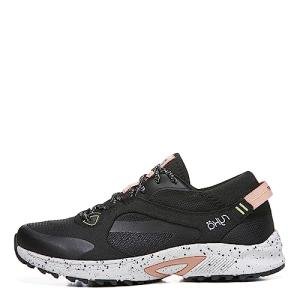 Ryka Women's Summit Trail Sneaker, Black, 7.5 Wide
