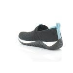 Ryka Womens Echo Ease Knit Lifestyle Slip-On Sneakers Black 7.5 Medium (B,M)