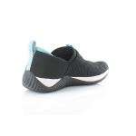 Ryka Womens Echo Ease Knit Lifestyle Slip-On Sneakers Black 7.5 Medium (B,M)