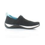 Ryka Womens Echo Ease Knit Lifestyle Slip-On Sneakers Black 7.5 Medium (B,M)