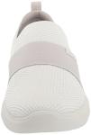 Ryka Women's Astrid Knit Slip On Sneaker, Brilliant White, 8.5 Wide