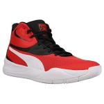 PUMA Men's Triple Mid Basketball Sneakers - Red