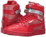 PUMA Women's Sky II HI Basketball Shoe - Cherry