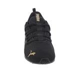 PUMA Women's Riaze Prowl Running Shoes, Black/Gold